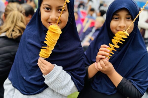 There will be a wide range of food and drink stalls including spiral potatoes
