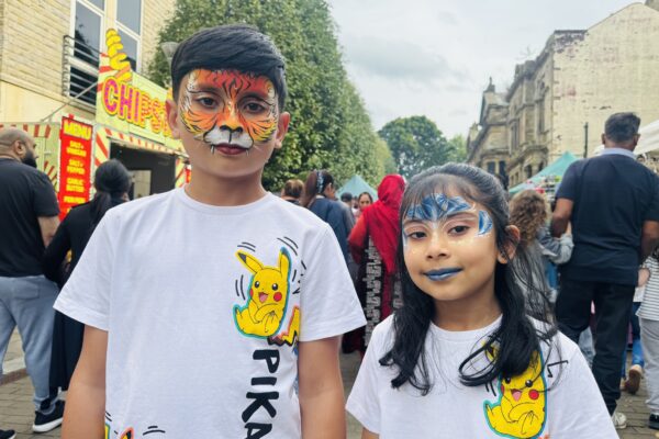 There is free face painting at the event